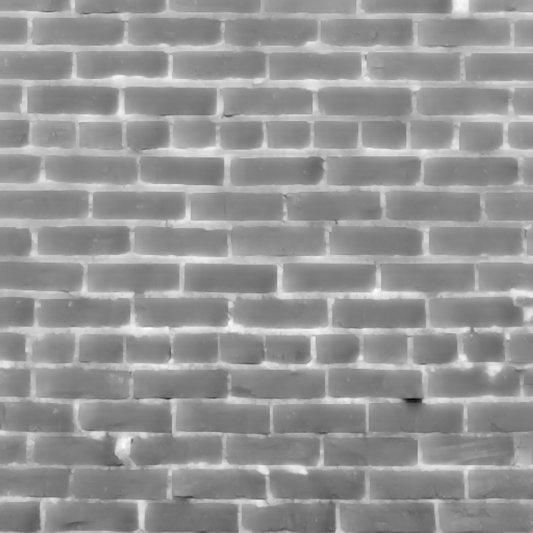 Height map for the Brick material