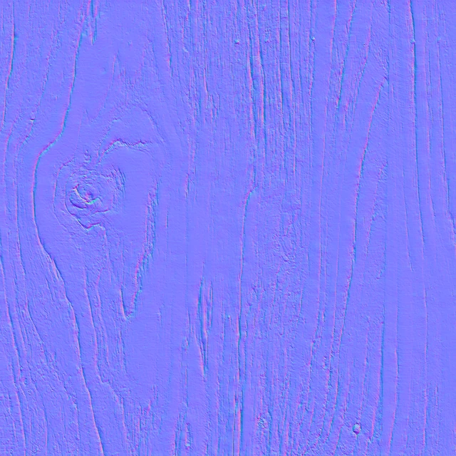 Normal map for the Wood material
