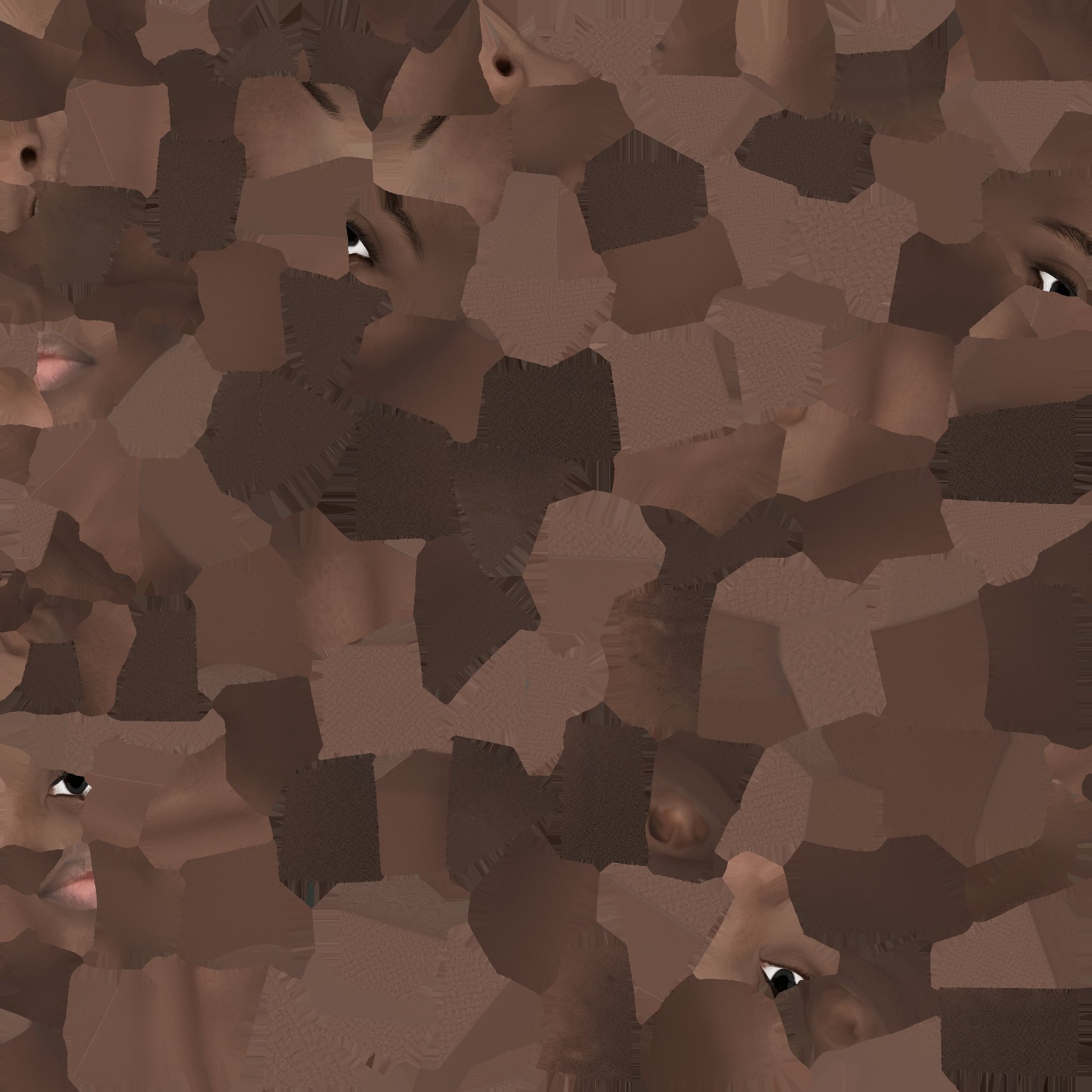 The target's source base-color texture